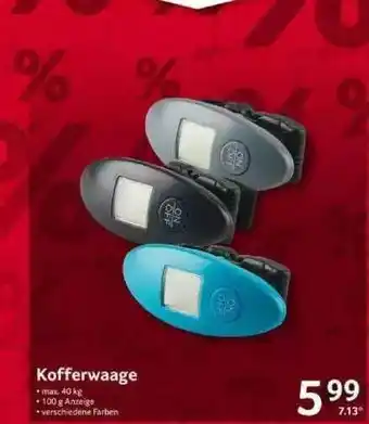 Selgros Kofferwaage Angebot