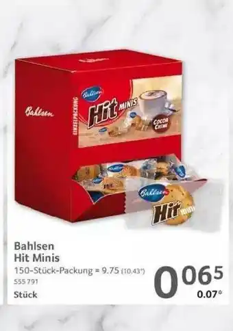 Selgros Bahlsen Hit Minis Angebot