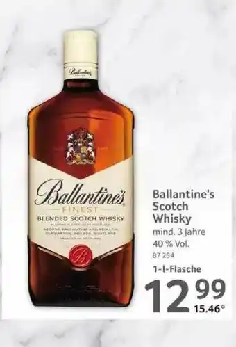 Selgros Ballantines Scotch Whisky Angebot