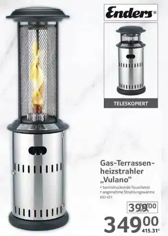 Selgros Gas Terrassenheizstrahler Vulano Angebot