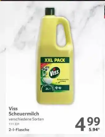 Selgros Viss Scheuermilch Angebot