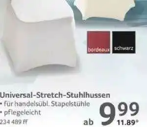 Selgros Universal-stretch-stuhlhussen Angebot