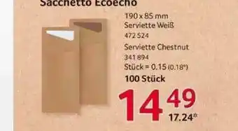 Selgros Sacchetto Ecoecho Angebot