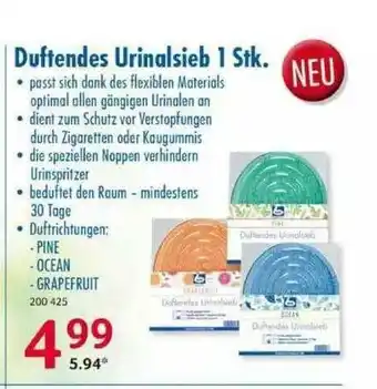 Selgros Duftendes Urinalsieb 1 Stk. Angebot