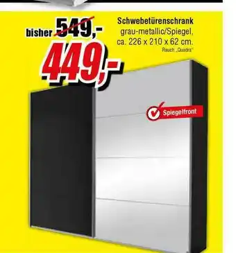 Möbel Turflon Schwebetürenschrank Angebot