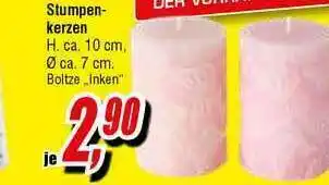 Möbel Turflon Stumpenkerzen Angebot