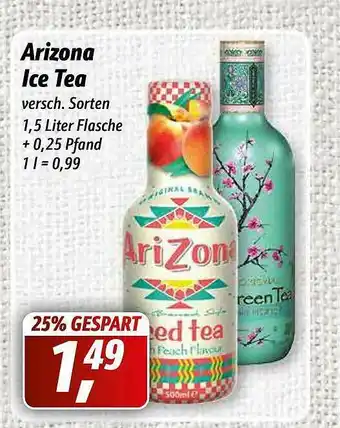 Simmel Arizona Ice Tea Angebot