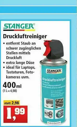 Thomas Philipps Stanger Druckluftreiniger Angebot