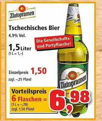 Thomas Philipps Zlatopramen Tschechisches Bier Angebot