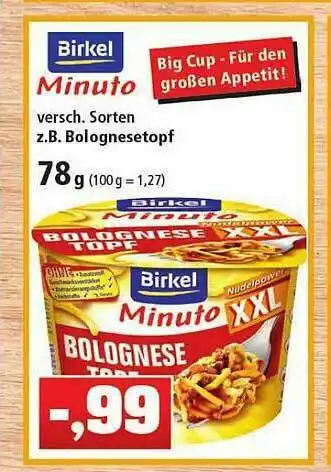 Thomas Philipps Birkel Minuto Angebot