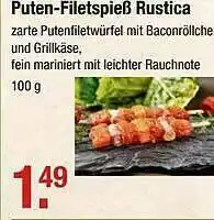 V Markt Puten-filetspieß Rustica Angebot