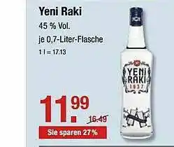 V Markt Yeini Raki Angebot