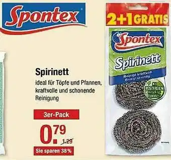 V Markt Spirinett Spontex Angebot