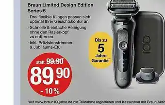 V Markt Braun Limited Design Edition Series 5 Angebot