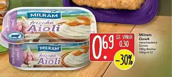 WEZ Milram Quark Angebot