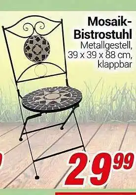 CENTERSHOP Mosaik-Bistrostuhl Angebot