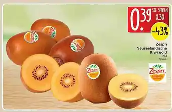 WEZ Zespri Neusseeländische Kiwi Gold Angebot