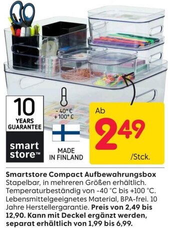 Rusta Smartstore Compact Aufbewahrungsbox Angebot