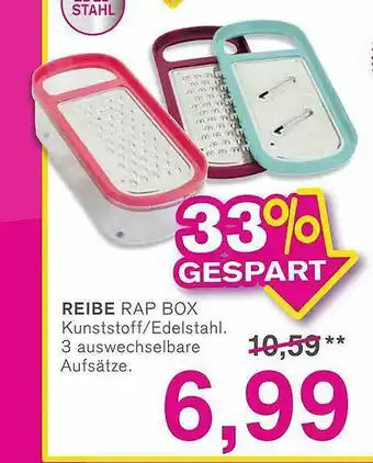 KODi Reibe Rap Box Angebot