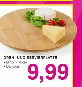 KODi Dreh- Und Servierplatte Angebot