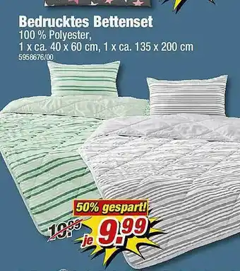 Poco Bedrucktes Bettenset Angebot