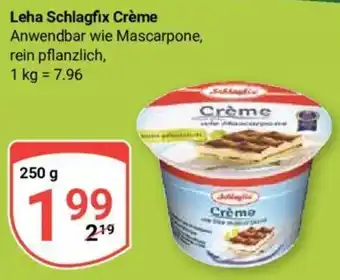 Globus Leha Schlagfix Crème 250 g Angebot