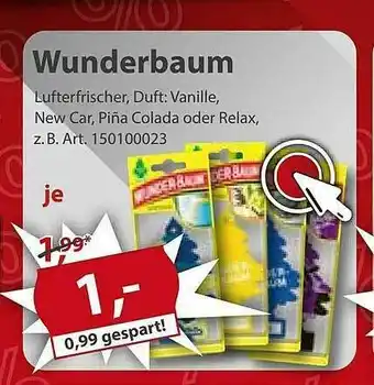 Sonderpreis Baumarkt Wunderbaum Angebot