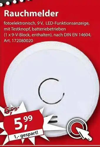 Sonderpreis Baumarkt Rauchmelder Angebot