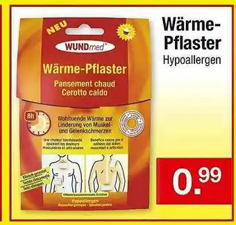 Zimmermann Wärmepflaster Angebot