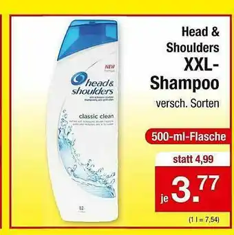 Zimmermann Head & Shoulders Xxl Shampoo Angebot