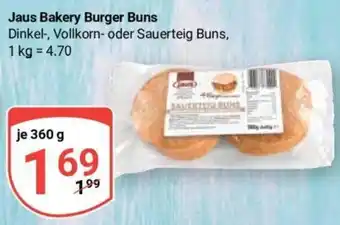 Globus Jaus Bakery Burger Buns 360 g Angebot