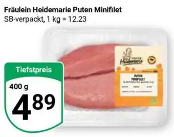 Globus Fräulein Heidemarie Puten Minifilet 400 g Angebot