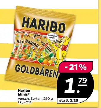 NETTO Haribo Minis* 250g Angebot