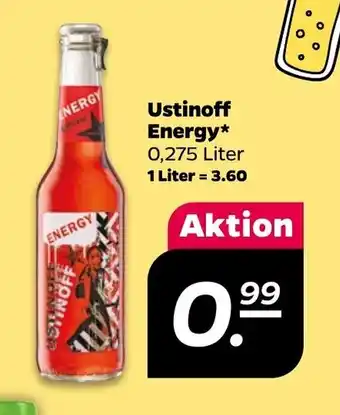 NETTO Ustinoff Energy* 0,275 Liter Angebot