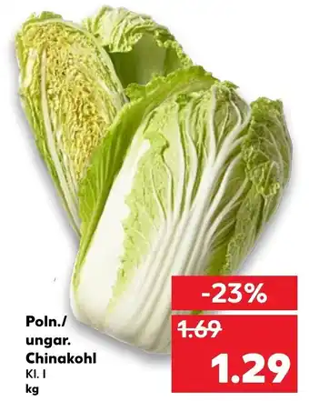 Kaufland Poln./ungar. Chinakohl Angebot