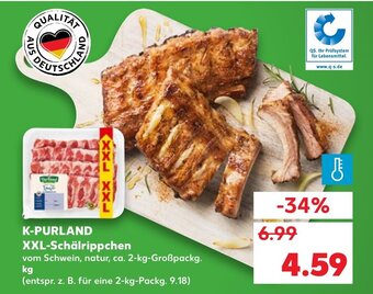 Kaufland K Purland XXL Schälrippchen Angebot