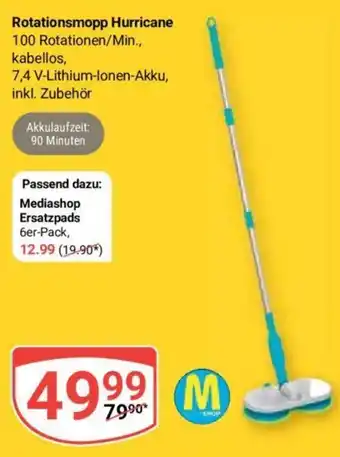 Globus Rotationsmopp Hurricane Angebot