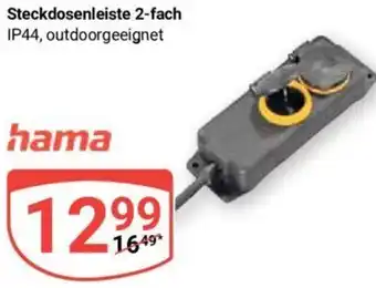 Globus hama Steckdosenleiste 2-fach Angebot