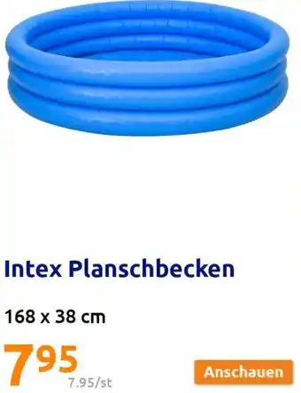 Action Intex Planschbecken 168 x 38 cm Angebot