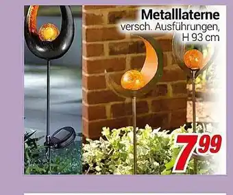 CENTERSHOP Metalllaterne Angebot