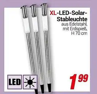 CENTERSHOP XL LED Solar Stableuchte Angebot