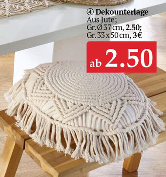 Woolworth Dekounterlage Angebot