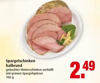 Markant Spargelschinken halbrund 100g Angebot