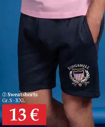 Woolworth KINGSHILL POLO CLUB Sweatshorts Gr. S-XXL Angebot