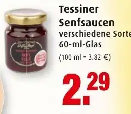 Markant Tessiner Senfsaucen 60ml Angebot