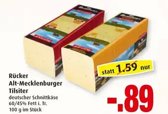 Markant Rücker Alt Mecklenburger Tilsiter 100g Angebot