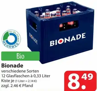 Famila Nord Ost Bionade 12x0,33 Liter Angebot