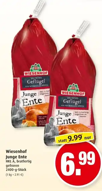 Markant Wiesenhof Junge Ente 2400g Angebot