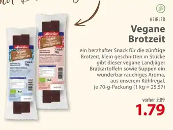 basic HEIRLER Vegane Brotzeit 70g Angebot