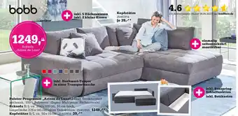 Höffner bobb Ecksofa „Arissa de Luxe" Angebot